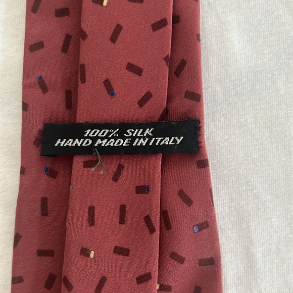 Men’s tie silk handmade in Italy - Picture 2 of 2